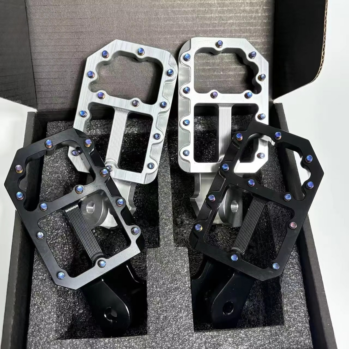 Upgraded footpegs